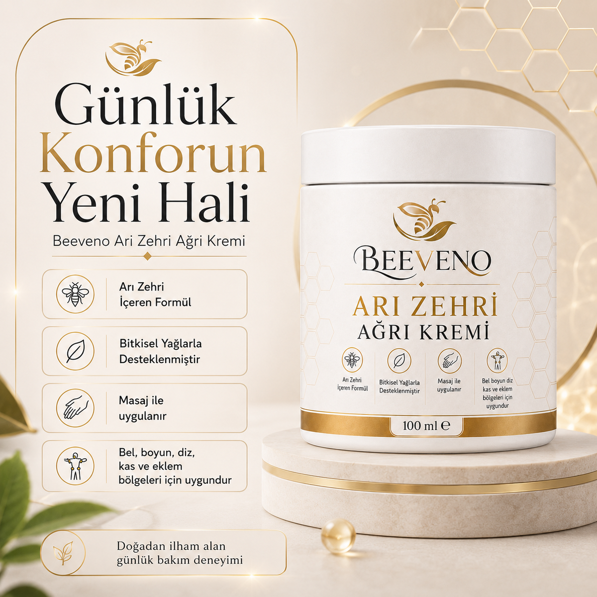 BeeVeno™ Arı Zehirli Ağrı Kremi
