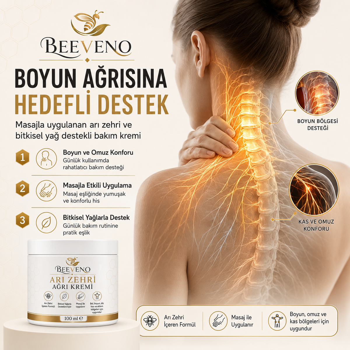 BeeVeno™ Arı Zehirli Ağrı Kremi